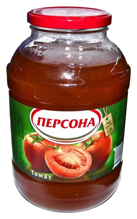 Сок ПЕРСОНА томат ст/б 3л