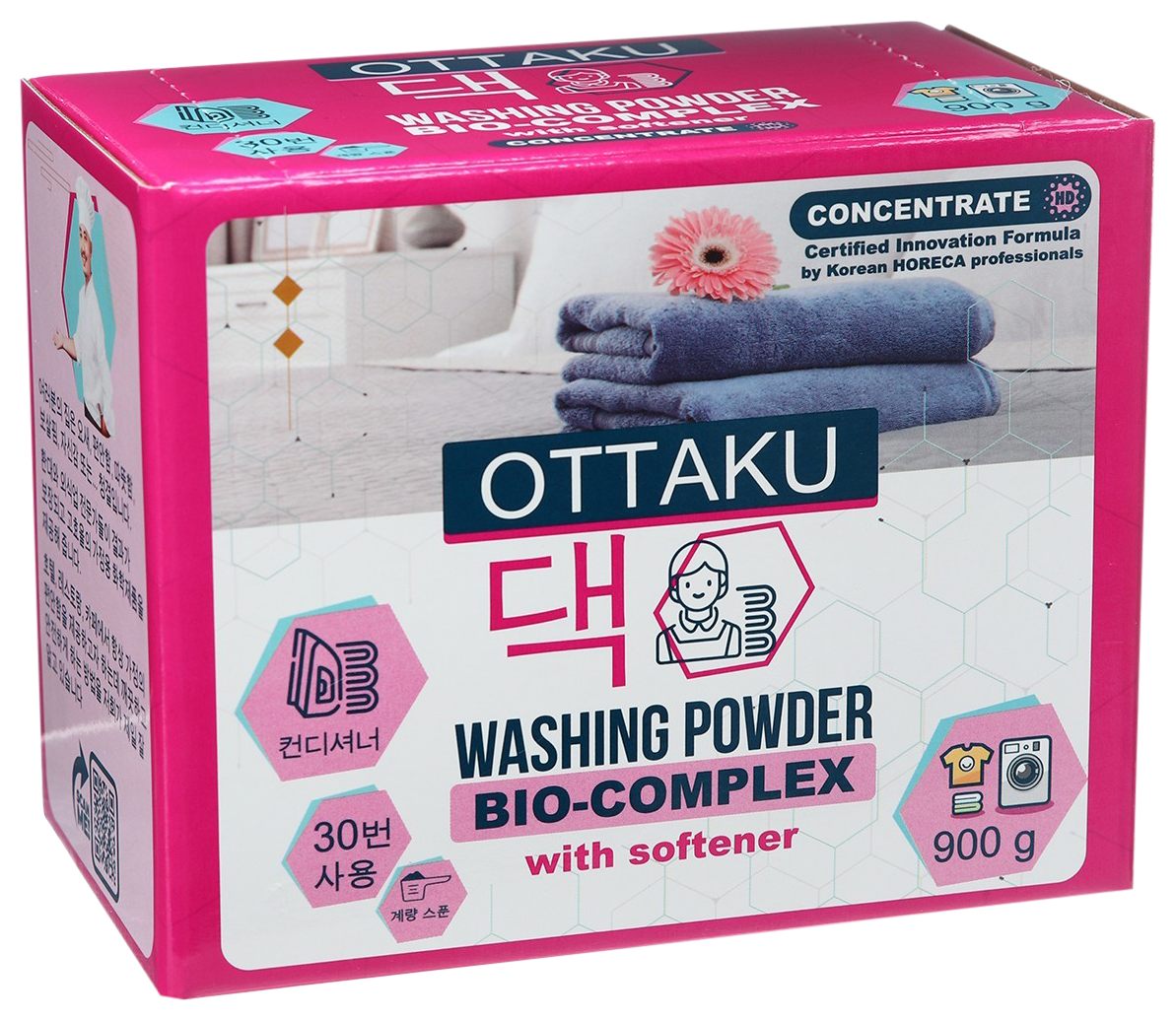 Стиральный порошок ОТТАКУ Био-комплекс с кондиционером 900г