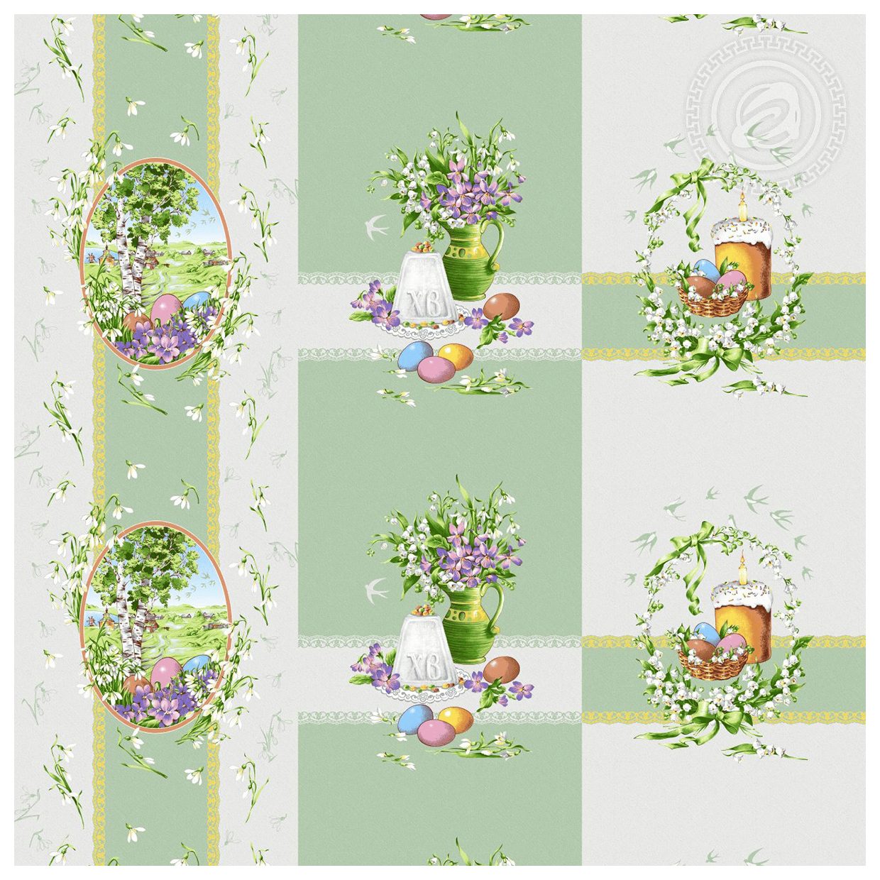 Полотенце рогожка Весна 45*60см арт.533750