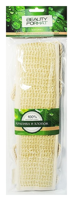 Мочалка КАДРИЛЬ Крапива хлопок арт.45463/8040
