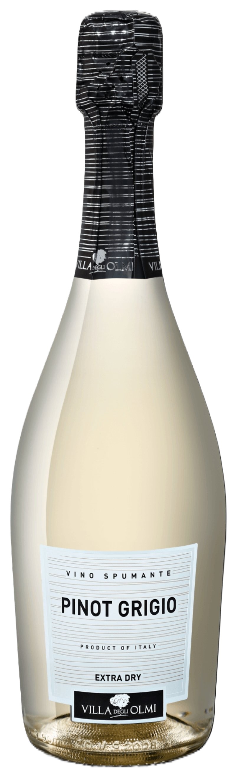 Игристое вино ВИЛЛА ДЕЛЬИ ОЛМИ Пино Гриджио белое брют 9-15% ст/б 0.75л