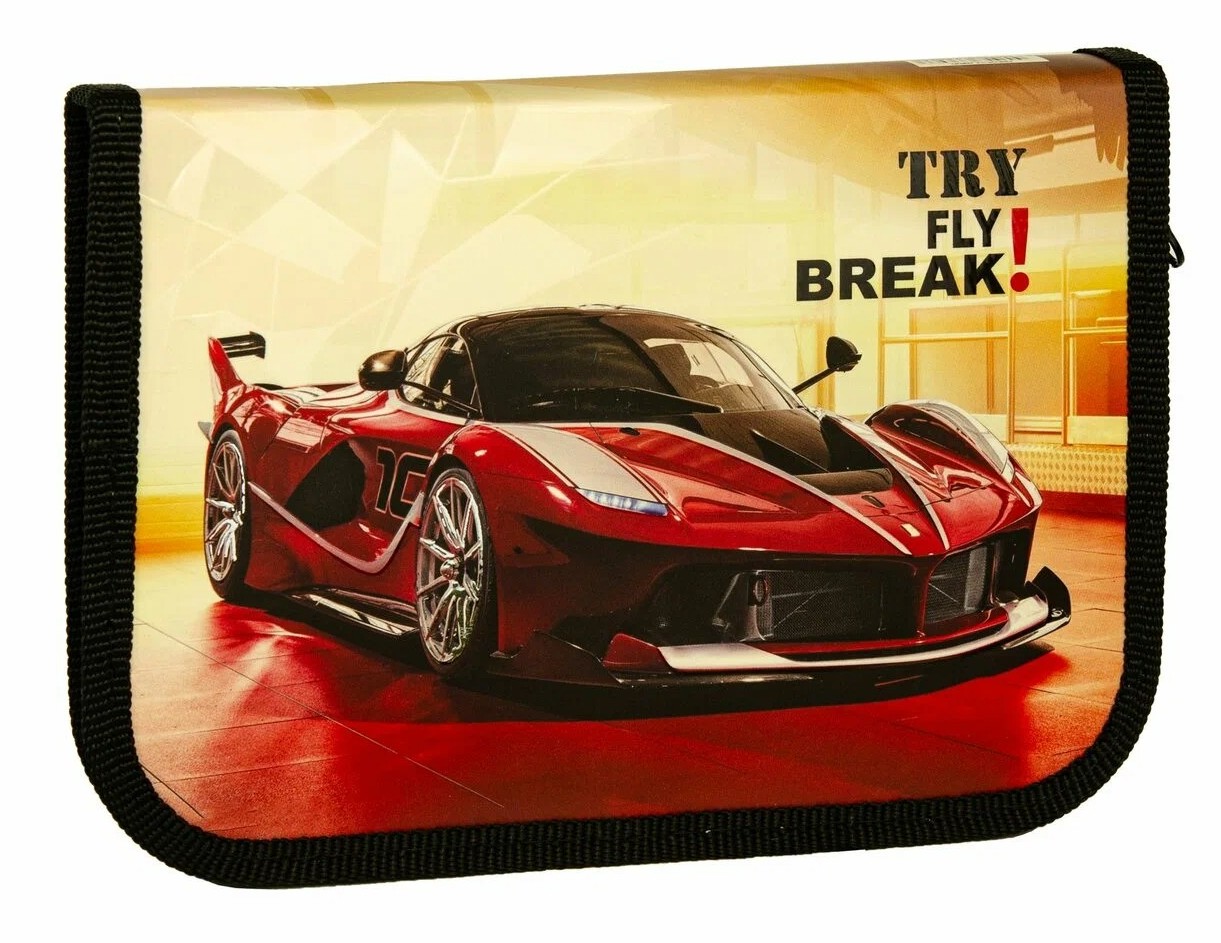 Пенал ШВЕЙНАЯ ФАБРИКА Авто люкс 19*11см 1 отделение арт.ПКК 03-5-70455