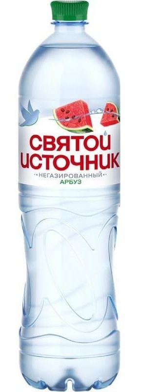 Вода СВЯТОЙ ИСТОЧНИК арбуз негазированная 1.5л