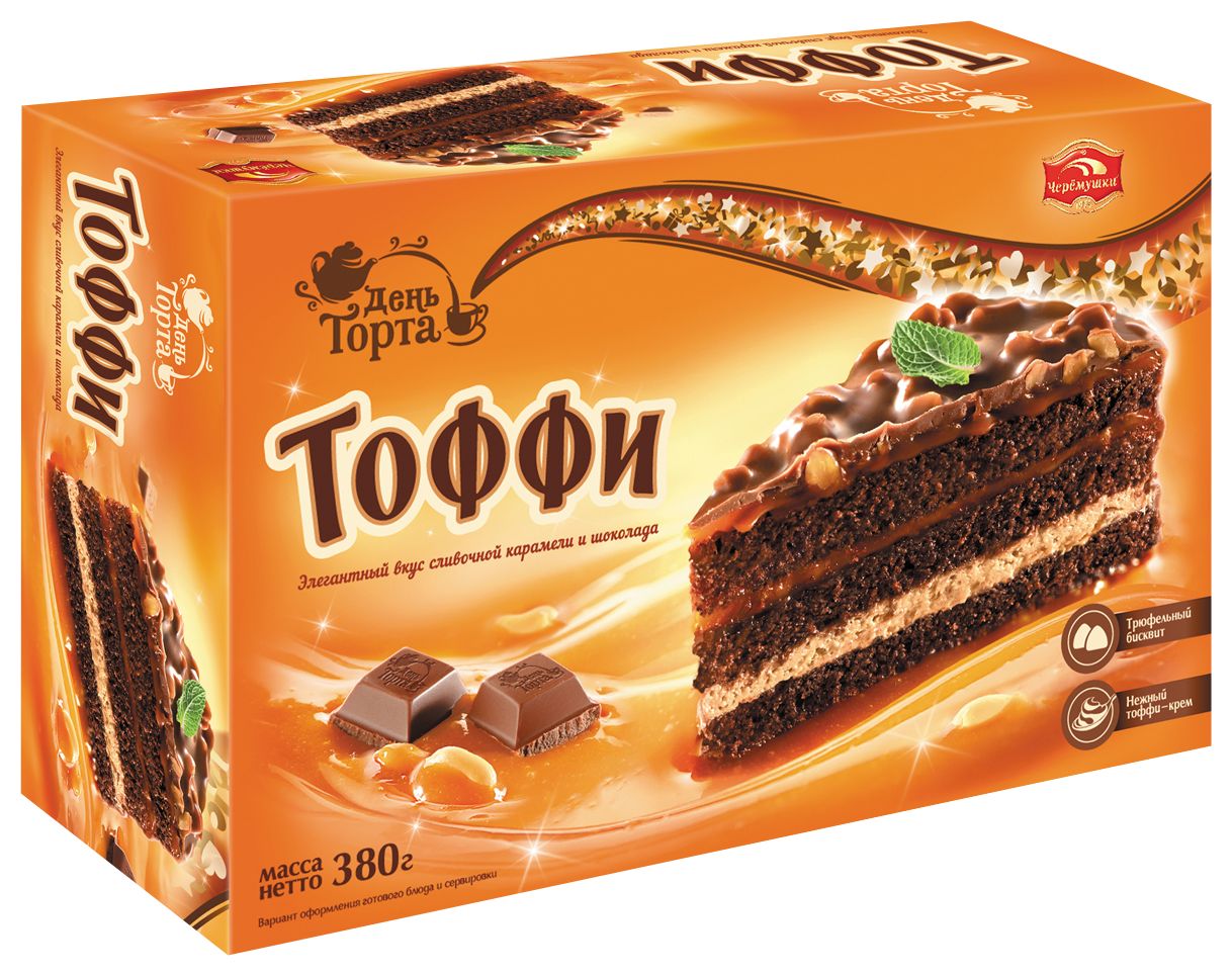 Торт ЧЕРЕМУШКИ Тоффи 380г