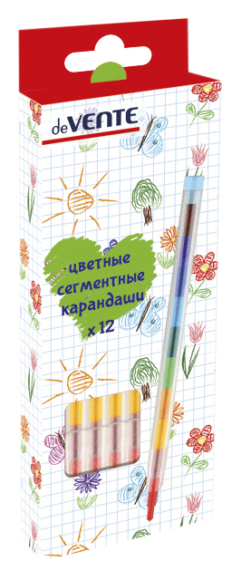 Карандаши цветные ДЕВЕНТЕ 10цв арт.5020700
