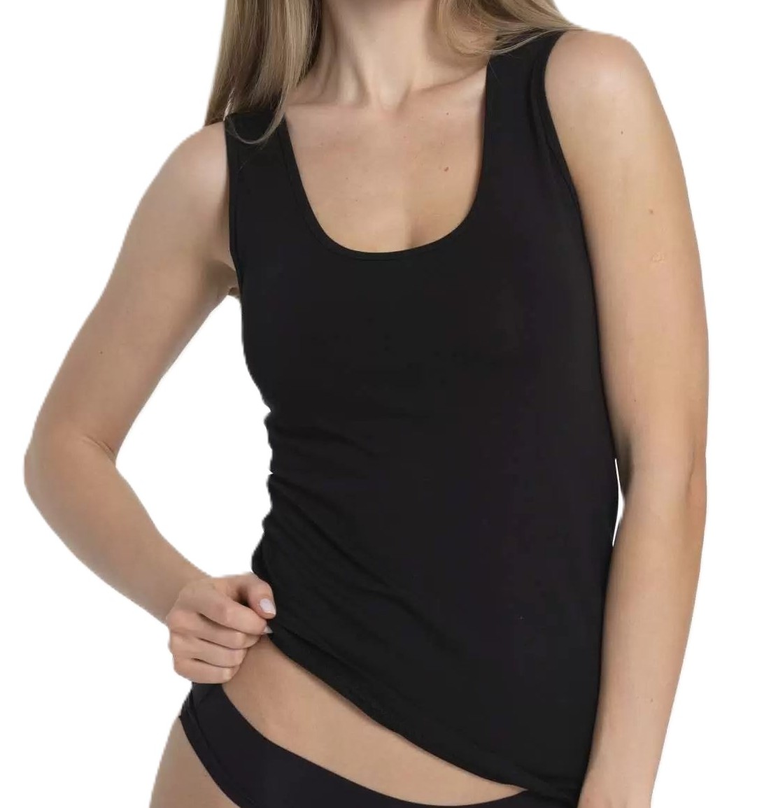 Майка женская ПЬЕР КАРДЕН черная р.46-48 арт.15014