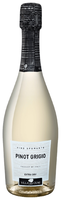 Игристое вино ВИЛЛА ДЕЛЬИ ОЛМИ Пино Гриджио белое брют 9-15% ст/б 0.75л