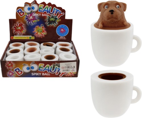 Игрушка-антистресс ТАМ-ТАМ Собака в чашке арт.3171