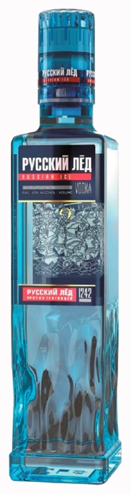 Водка РУССКИЙ ЛЕД 40% 0.5л