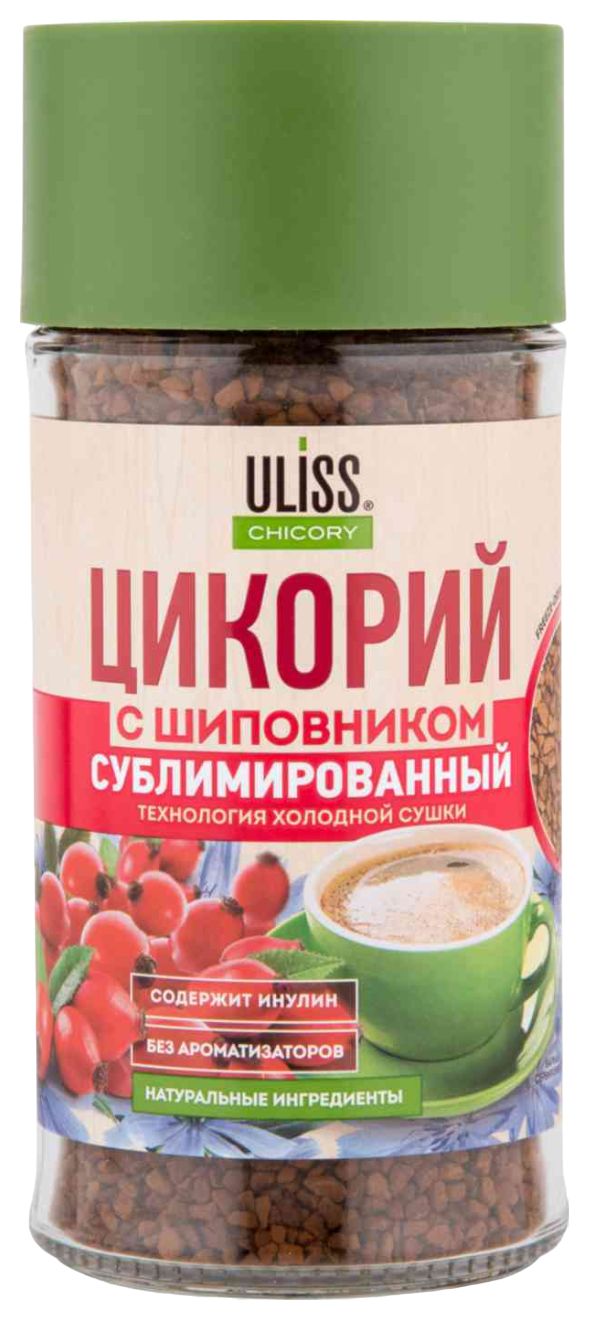 Цикорий УЛИСС с шиповником сублимированный ст/б 85г