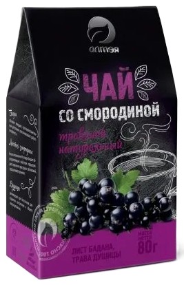 Чайный напиток АЛТЭЯ с черной смородиной 80г