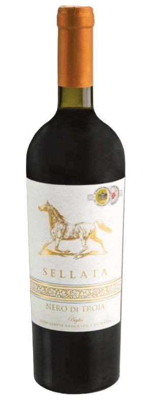 Вино СЕЛЛАТА Неро ди Троя красное п/сух 13% ст/б 0.75л