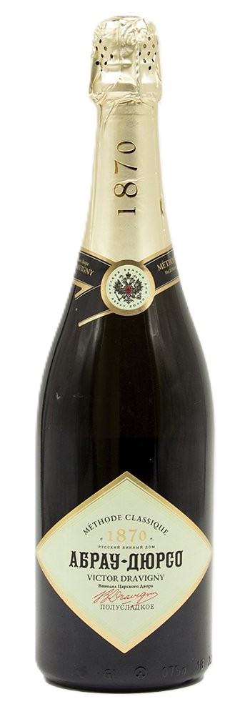 Игристое вино АБРАУ ДЮРСО Премиум белое п/сух 11-13% ст/б 0.75л