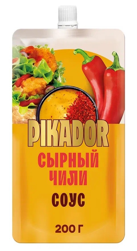 Соус ПИКАДОР Сырный чили д/пак 200г