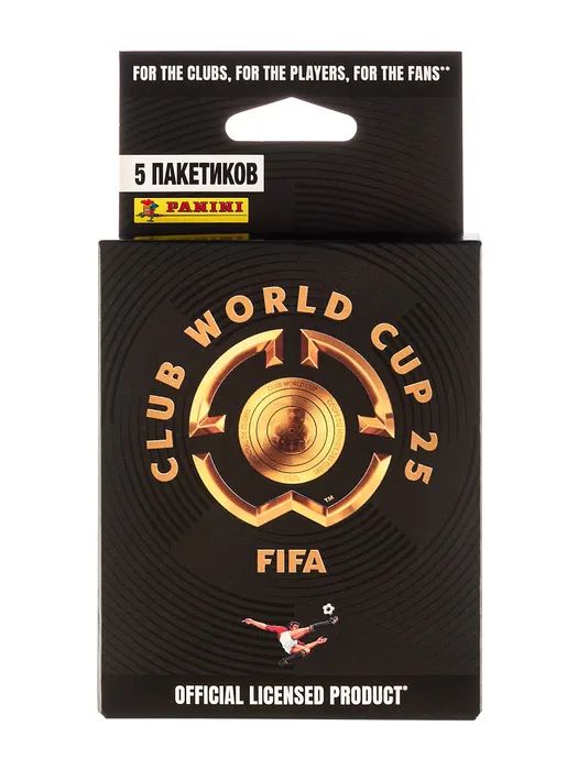 Блистер ПАНИНИ Чемпионат мира Фифа с наклейками
