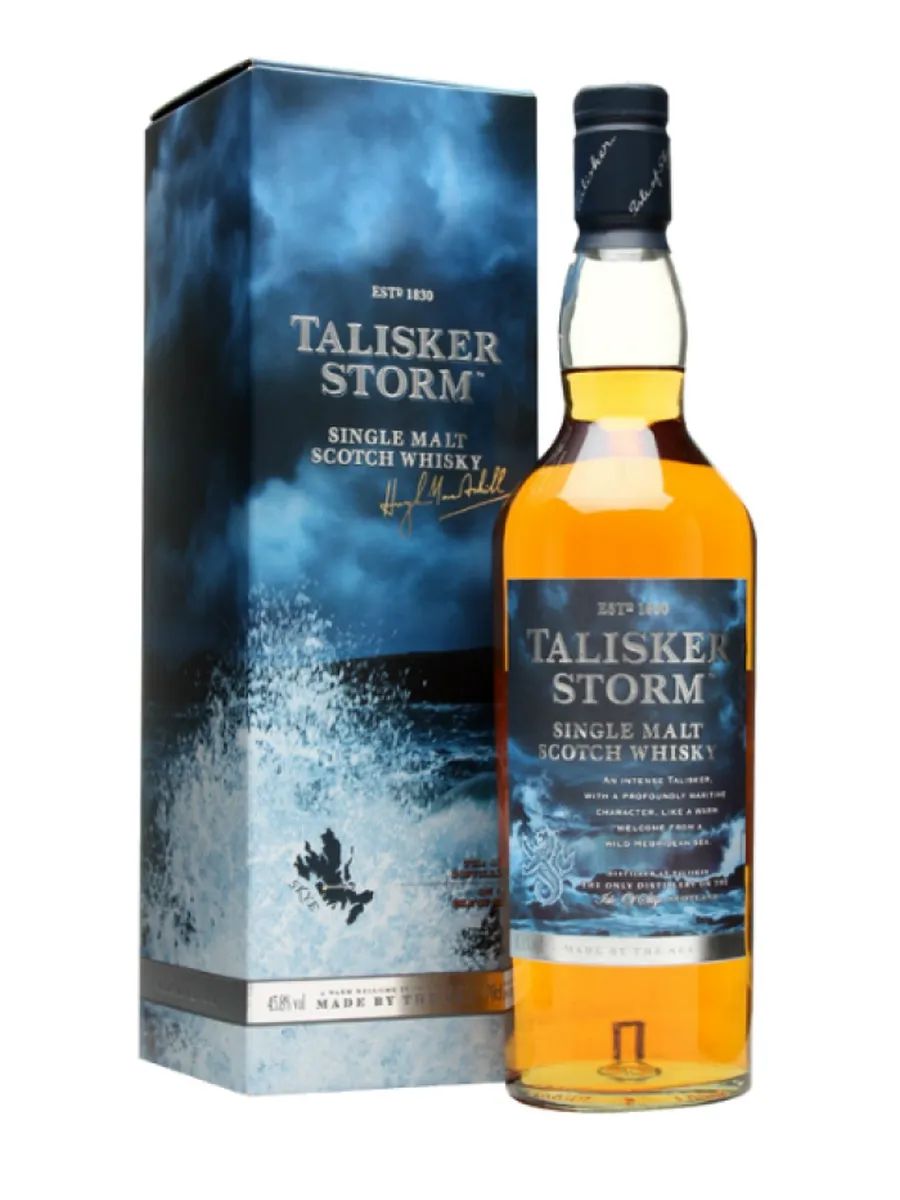 Виски ТАЛИСКЕР Шторм односолодовый 45.8% ПК 0.7л