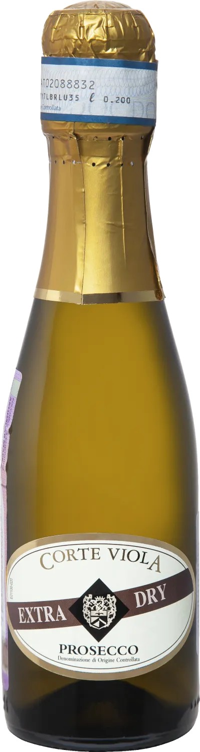 Игристое вино КОРТЕ ВИОЛА Просекко белое брют 11.5% ст/б 0.2л