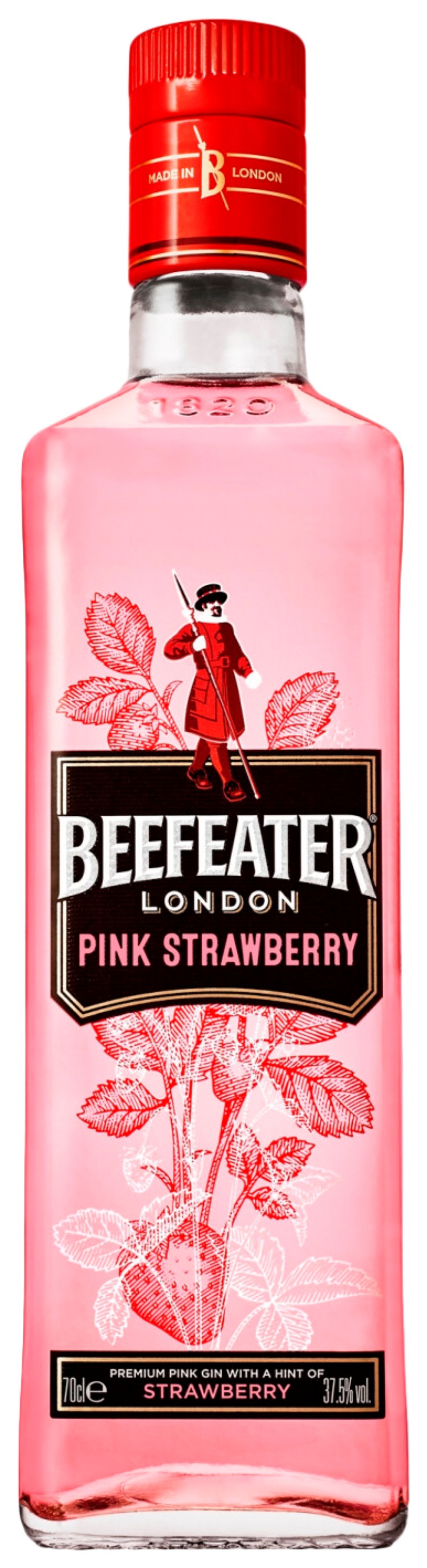 Напиток спиртной БИФИТЕР Пинк Строберри на основе джина 37.5% ст/б 0.7л