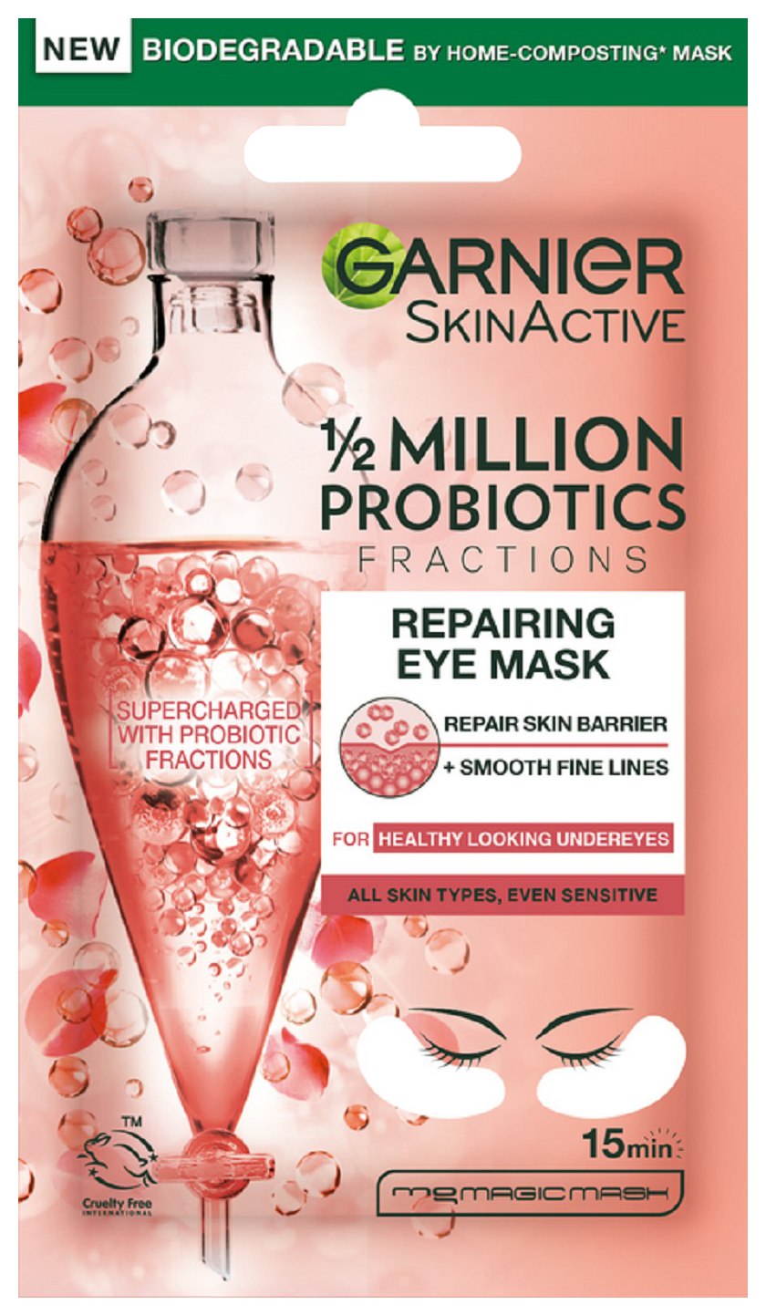 Патчи для глаз ГАРНЬЕР Восстанавливающие с пробиотиками 2шт