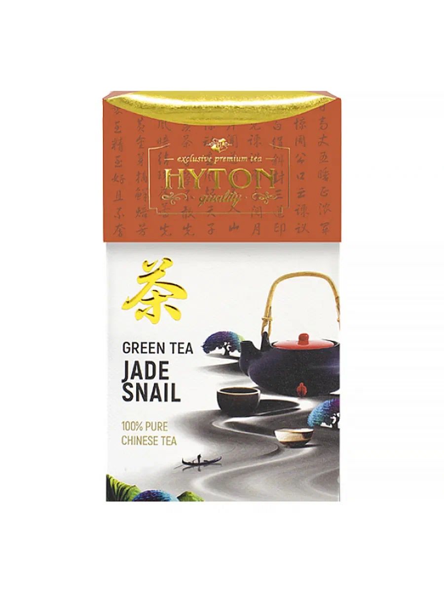 Чай ХАЙТОН Нефритовая улитка зеленый 90г