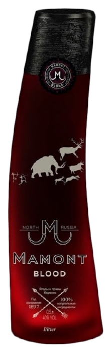 Настойка МАМОНТ Блад полусладкая 40% ст/б 0.5л