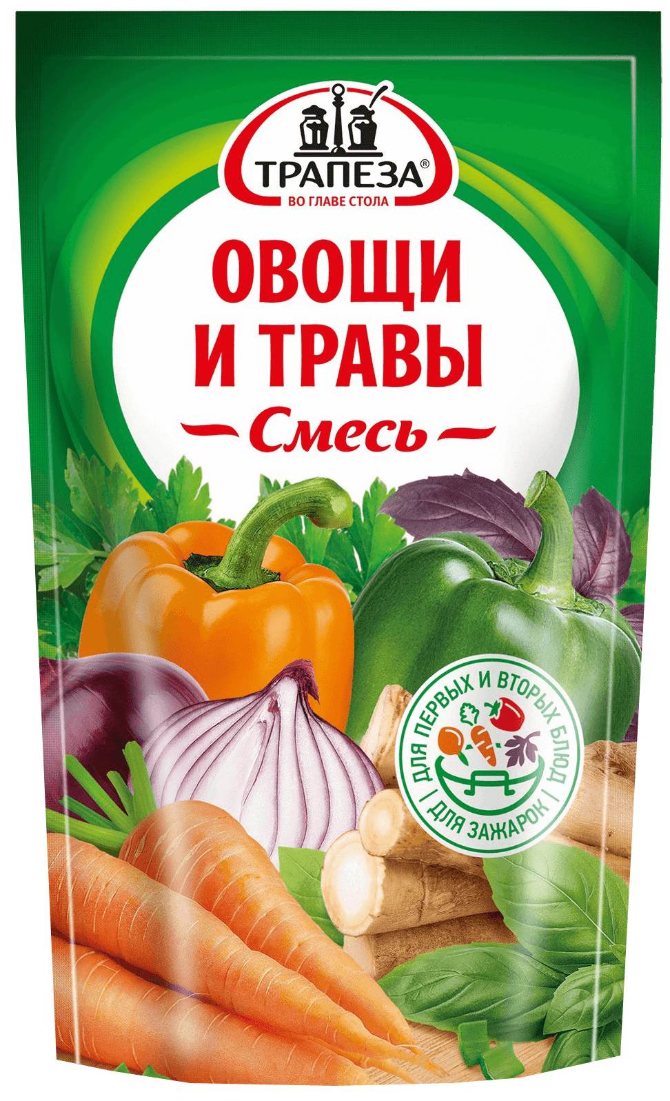 Приправа ТРАПЕЗА Смесь овощей и трав универсальная м/у 50г