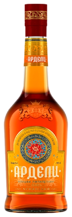 Коньяк АРДЕЛИ 5 лет 40% ст/б 0.5л