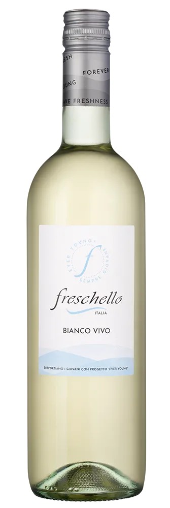 Вино ФРЕСКЕЛЛО Бьянко белое п/сух 10.5% ст/б 0.75л