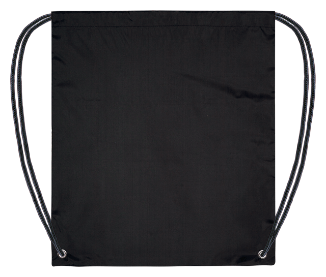 Сумка для сменной обуви АТТОМИКС черная 35*43см