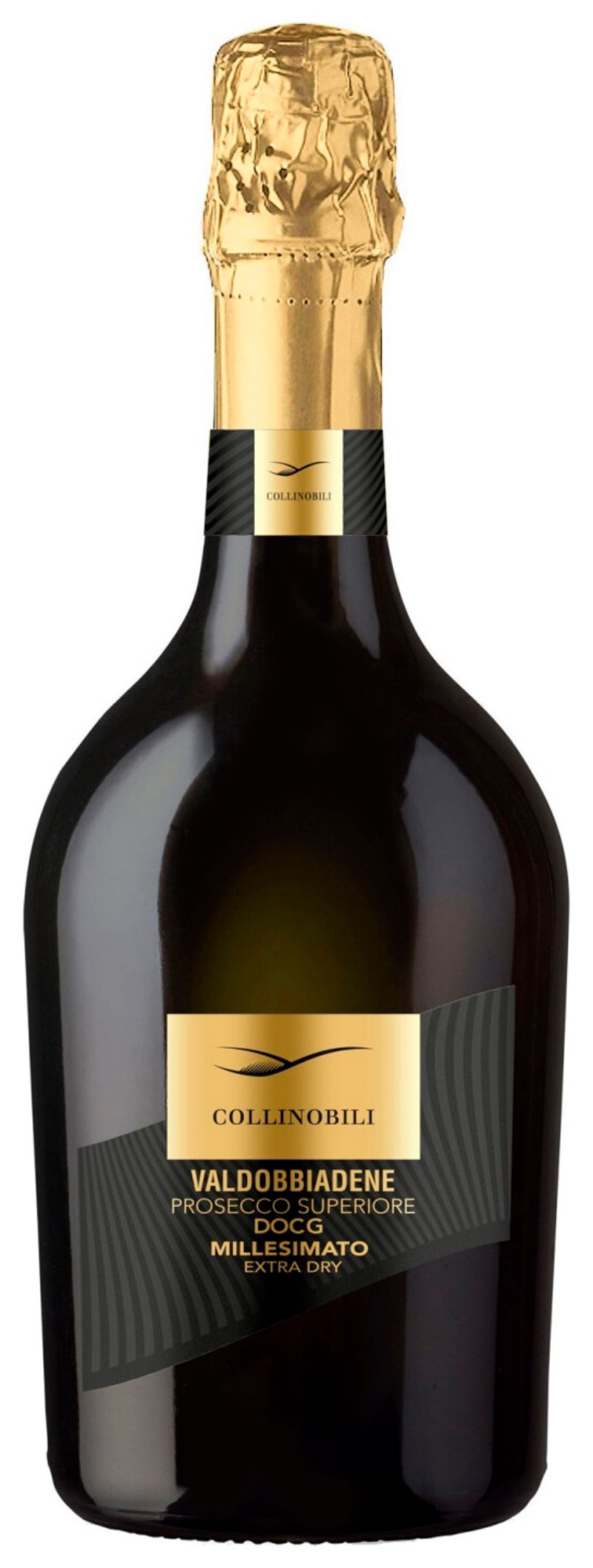 Игристое вино КОЛЛИ НОБИЛИ Просекко Супериоре белое брют 11.5% 0.75л