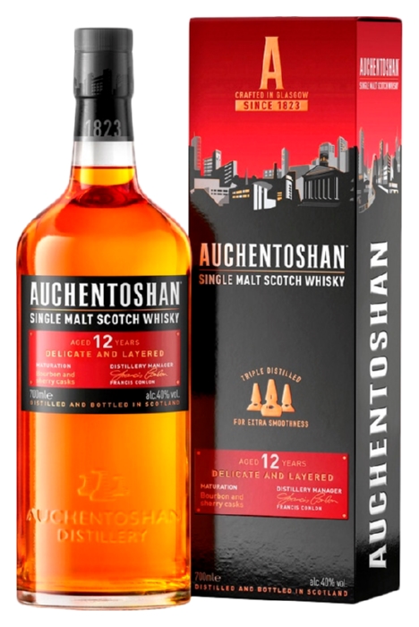 Виски АКЕНТОШАН 12 лет 40% ПК 0.7л