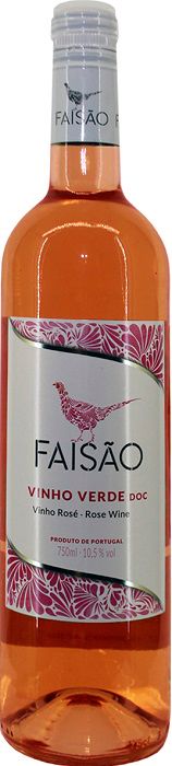 Вино ФАЙЗАО Винью Верде розовое п/сух 10.5% ст/б 0.75л