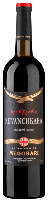 Вино МЕГОБАРИ Хванчкара красное п/сл 11% ст/б 0.75л