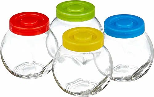 Набор банок МАЛЛОНИ 0.15л стекло 4шт арт.003606