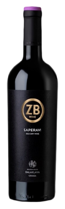Вино ЗБ Вайн Саперави красное сух 13-14% ст/б 0.75л