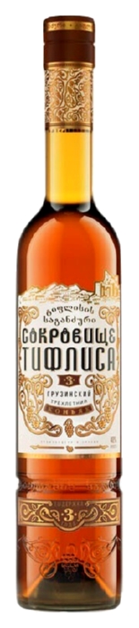 Коньяк СОКРОВИЩЕ ТИФЛИСА 3 года 40% ст/б 0.25л