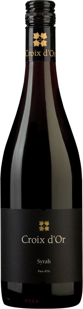 Вино КРУА ДЕ ОР Сира красное сух 12-12.5% ст/б 0.75л