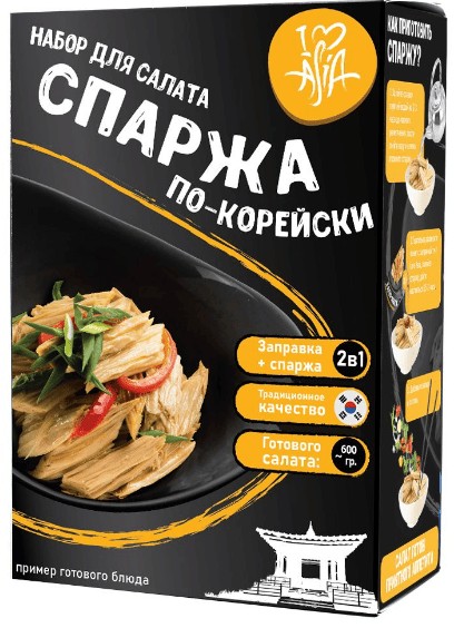 Набор для салата МАЮМИ Спаржа по-корейски карт/уп 210г
