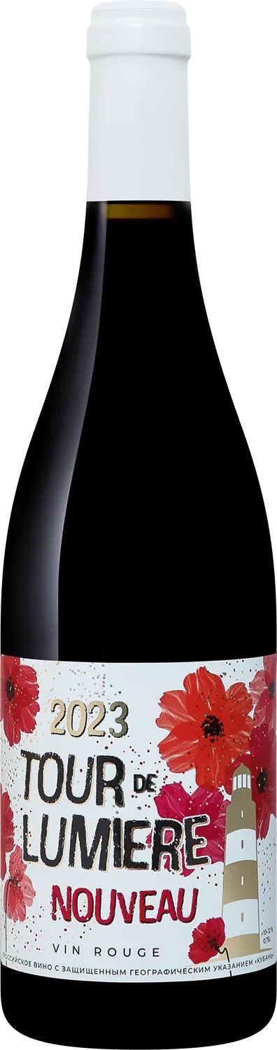 Вино ТУР ДЕ ЛЮМЬЕ Молодое красное сух 10-12% ст/б 0.75л