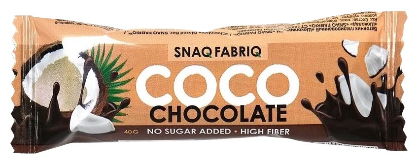 Батончик СНЕК ФАБРИК Коко шоколад 40г