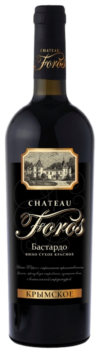 Вино ШАТО ФОРОС Бастардо красное сух 10-12% ст/б 0.75л