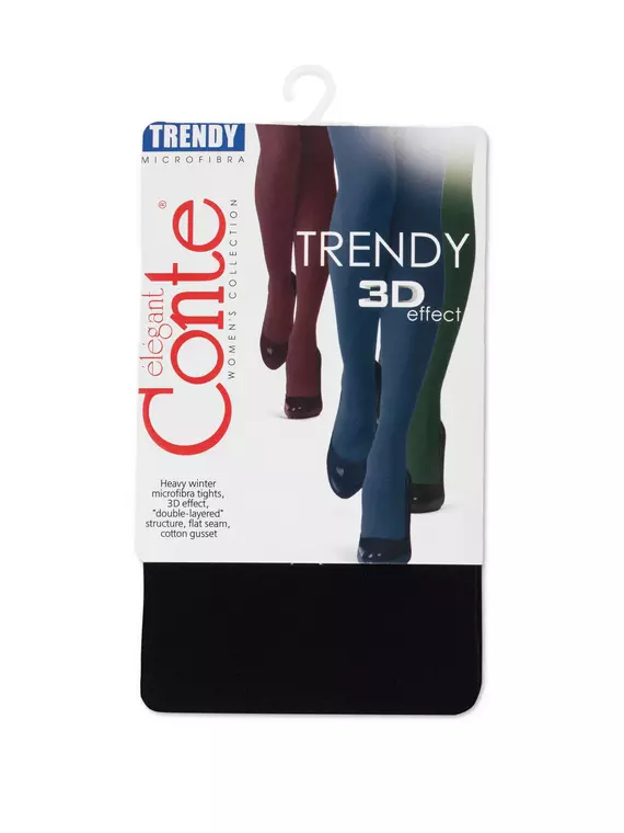 Колготки КОНТЕ Тренди 150ден неро 3