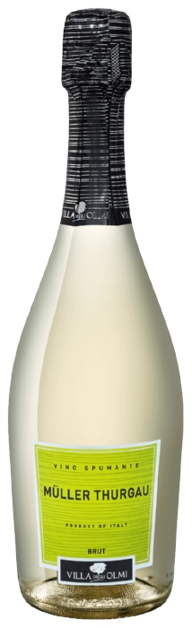 Игристое вино ВИЛЛА ДЕЛЬИ ОЛМИ Мюллер Тургау белое брют 9-15% ст/б 0.75л