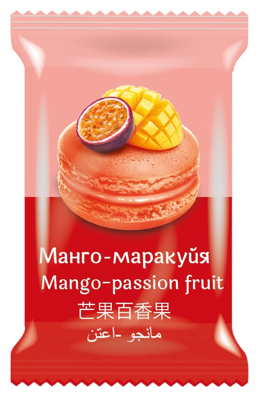 Пирожное АКУЛЬЧЕВ Макарон манго-маракуйя 60г
