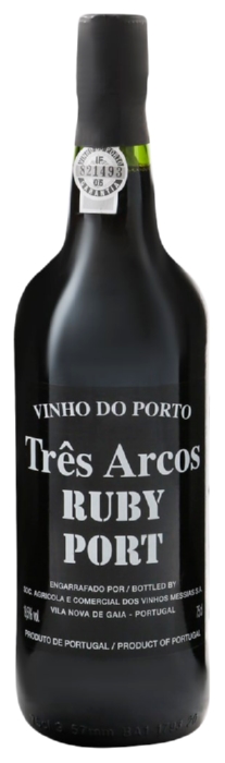 Портвейн ТРЕС АРКУШ Руби Порто красный сл 19.5% ст/б 0.75л