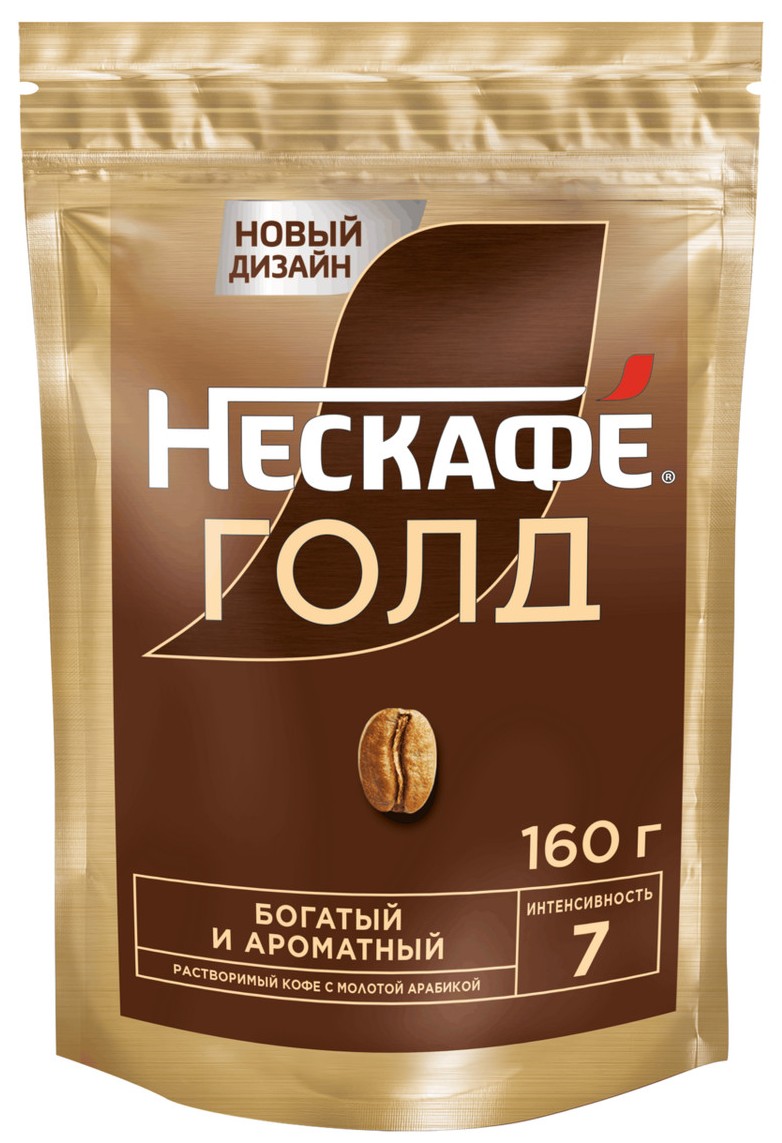 Кофе НЕСКАФЕ Голд м/у 160г