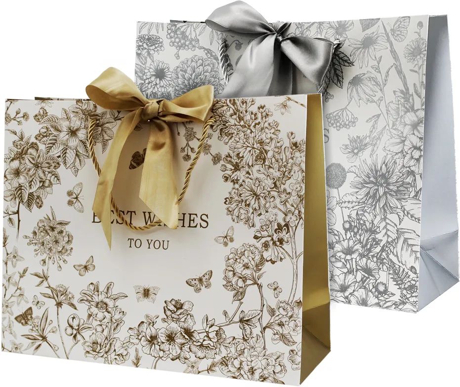 Пакет подарочный ТАМ-ТАМ С наилучшими пожеланиями 32*26*11см арт.561B