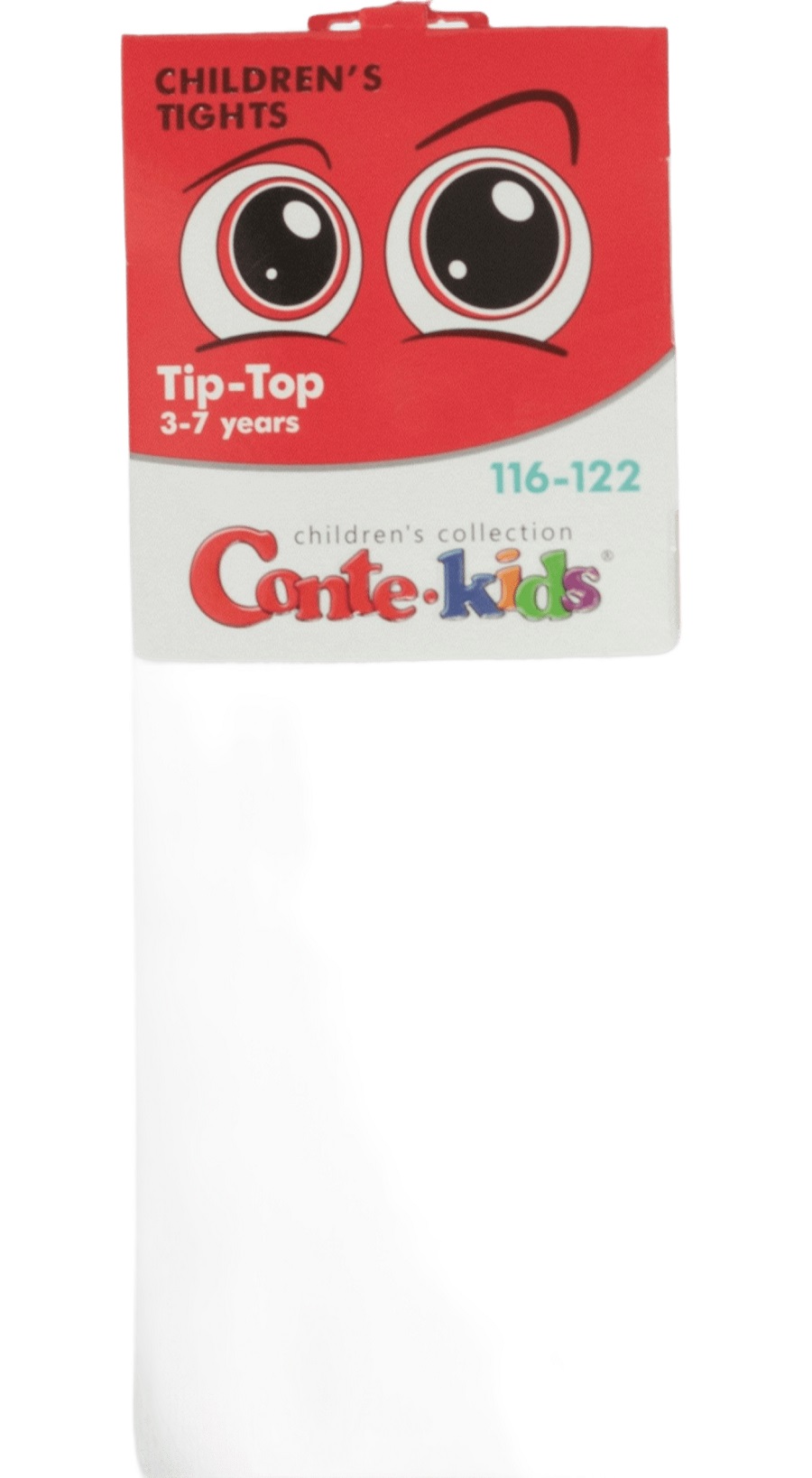 Колготки детские КОНТЕ КИДС Тип-Топ белые р.116-122 арт.628