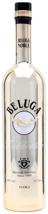 Водка БЕЛУГА Нобл Селебрейшн 40% ст/б 0.7л