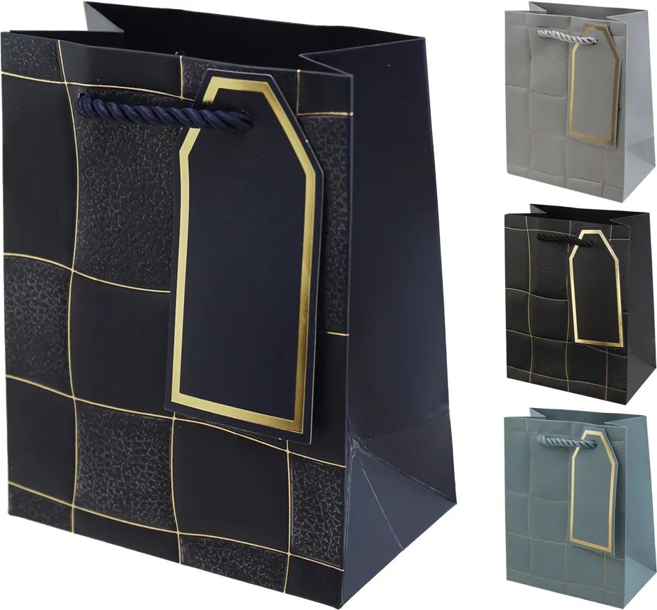 Пакет подарочный ТАМ-ТАМ Клетка 12*15*7см арт.20285684